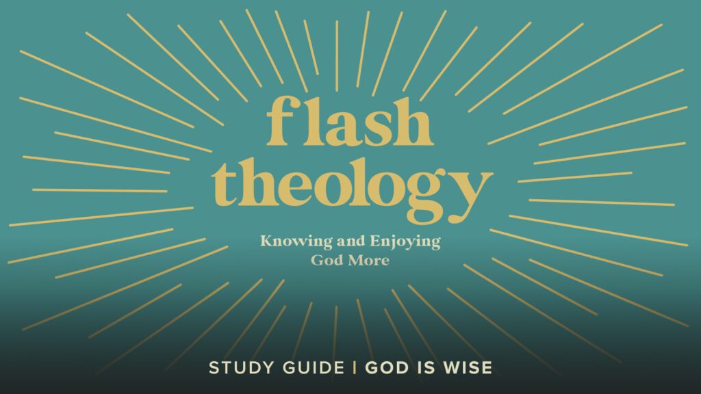 Study Guide - God is Wise