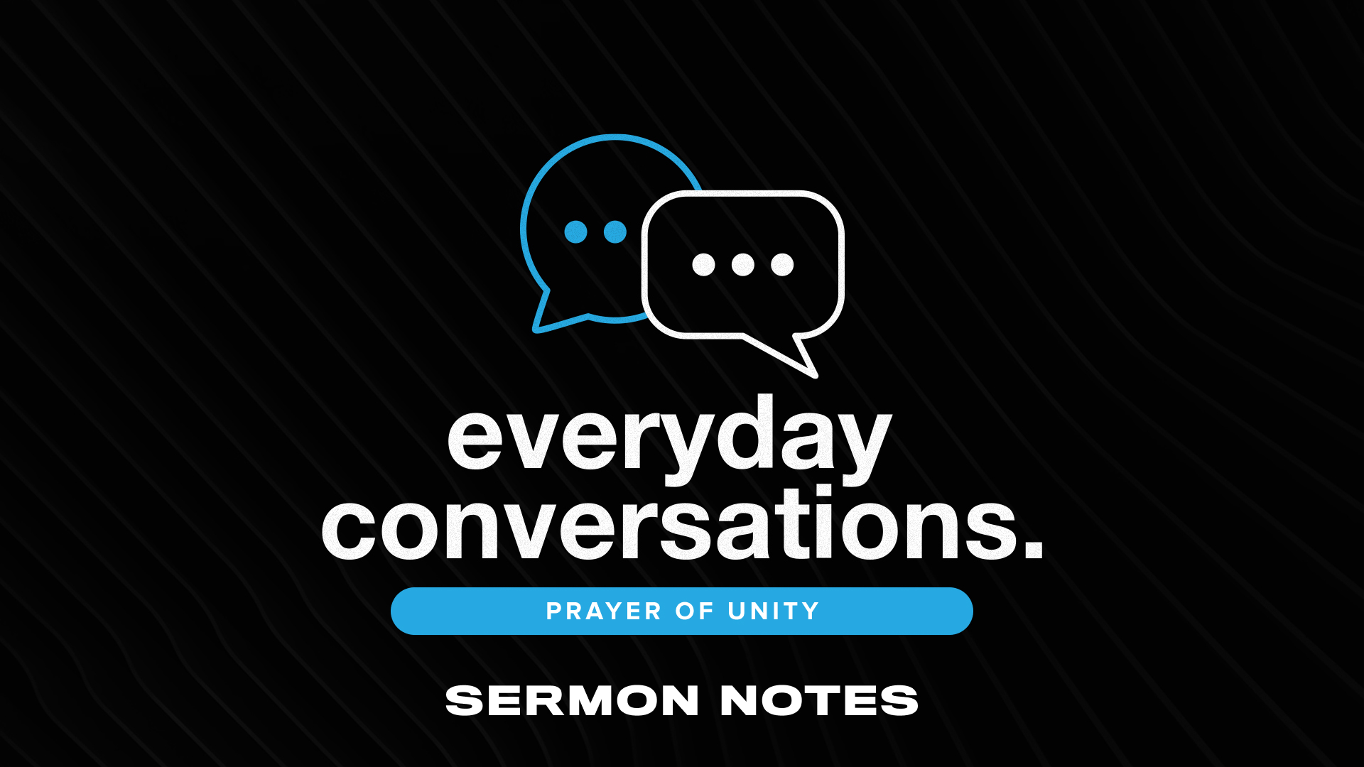 notes, Prayer of unity